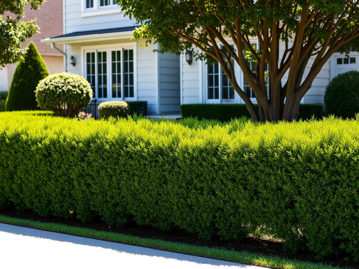 Hedge trim & cleanup